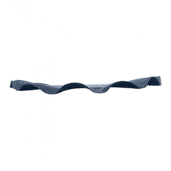 Lugar Americano 38cm de Poliéster Babado Azul Wolff